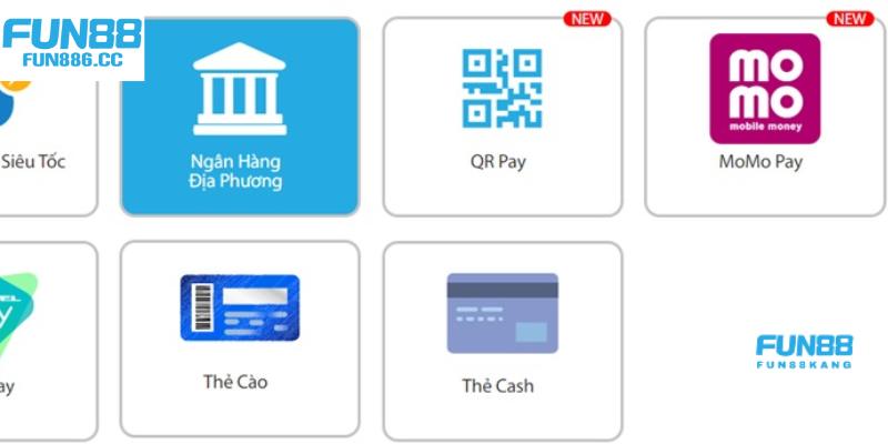 Nạp Tiền Fun88 - Tiết Lộ List Kênh Áp Dụng Siêu An Toàn 5 Ví điện tử hứa hẹn tạo trải nghiệm linh hoạt tối ưu